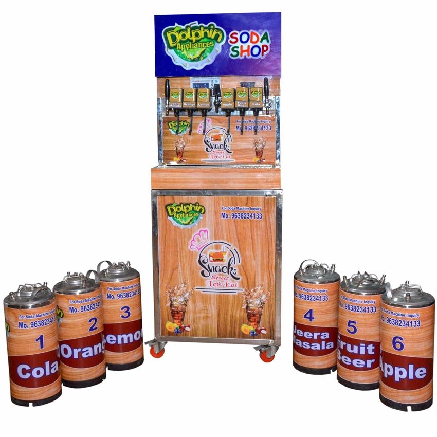 Soda fountain machine new 2021 advance digital function