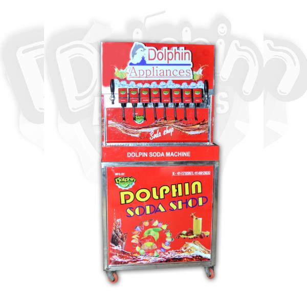 8 Flavors soda machine