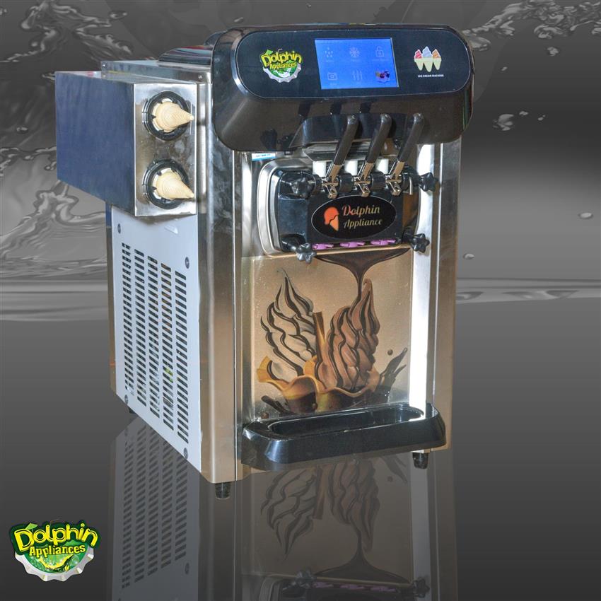 Softy ice cream machine table top modle