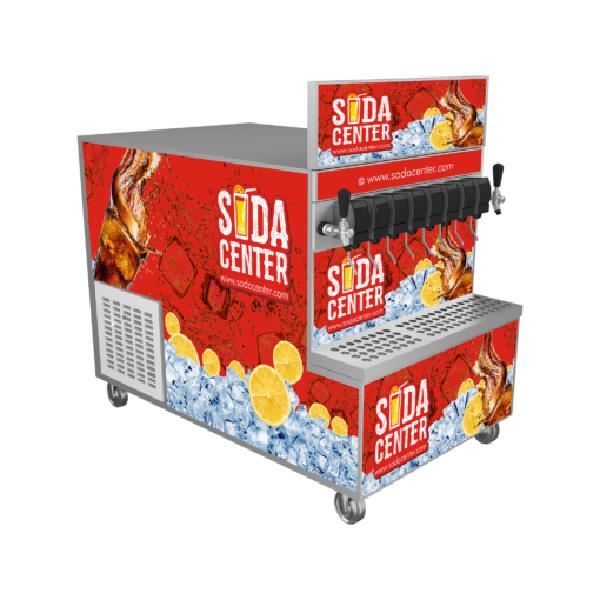 10+2 Flavors Soda Machine