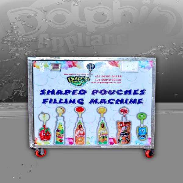 4 head shaped pouch filling machine