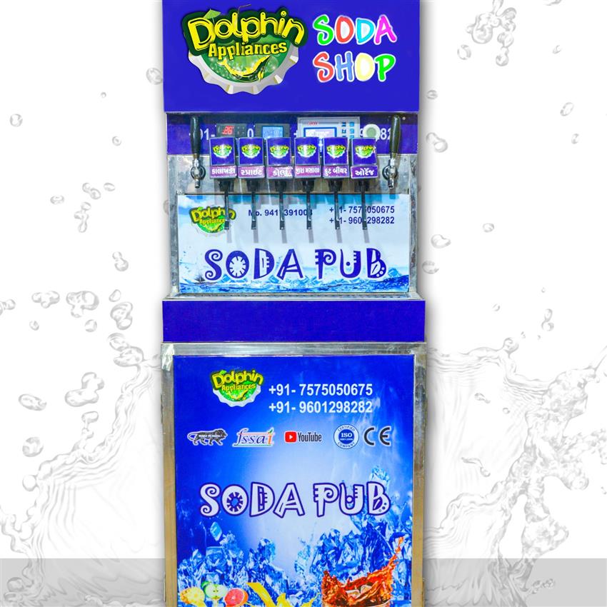 6+3 SODA Shop Vending Machine