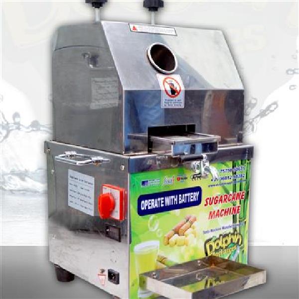 Sugarcane Juicer Machine Battery Operate Model