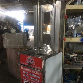 Gas shawarma machine