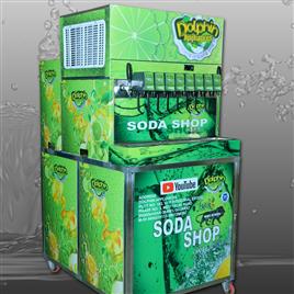 Popular 8+2 Soda Shop Machine